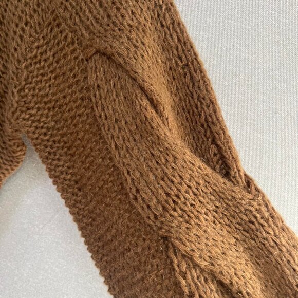 Loewe Anagram Embroidered Striped Mohair-blend Brown Sweater - Picture 11 of 13